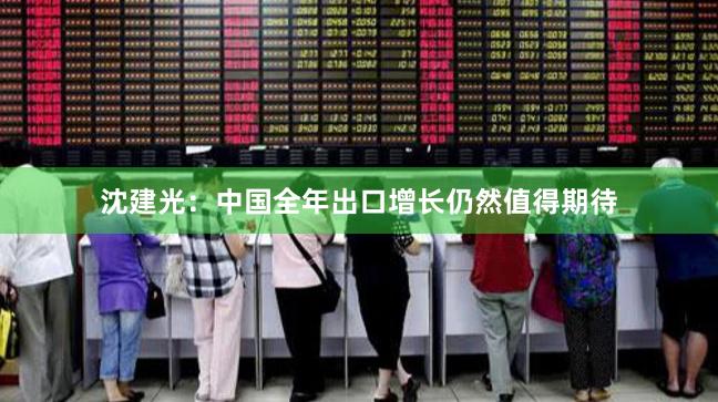 沈建光：中国全年出口增长仍然值得期待