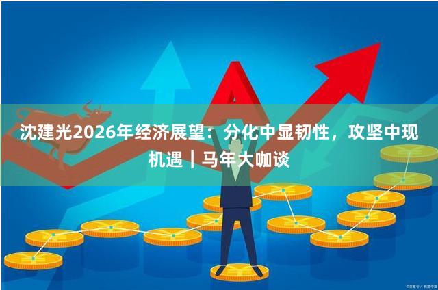 沈建光2026年经济展望：分化中显韧性，攻坚中现机遇︱马年大咖谈